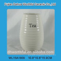 High quality ceramic sugar pot with lid